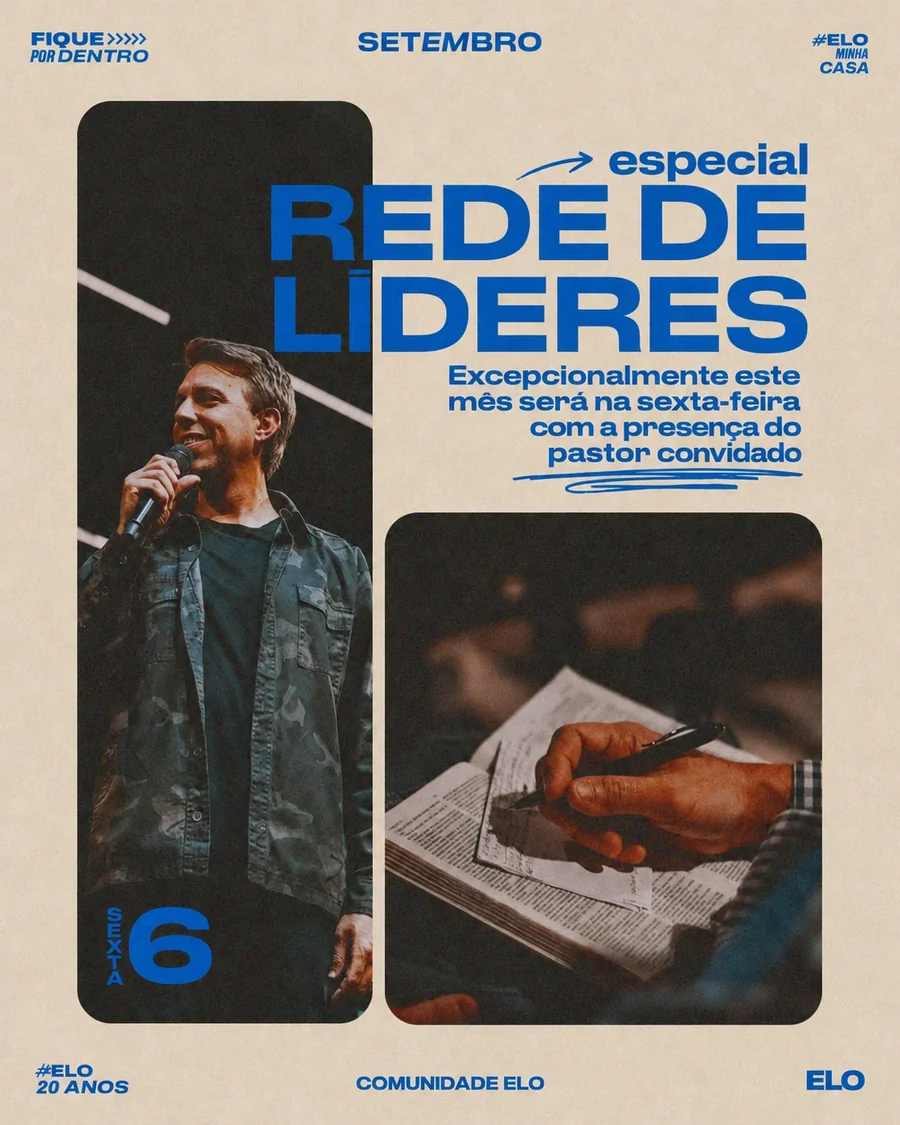 Peça Elo para encontro Rede de Líderes
